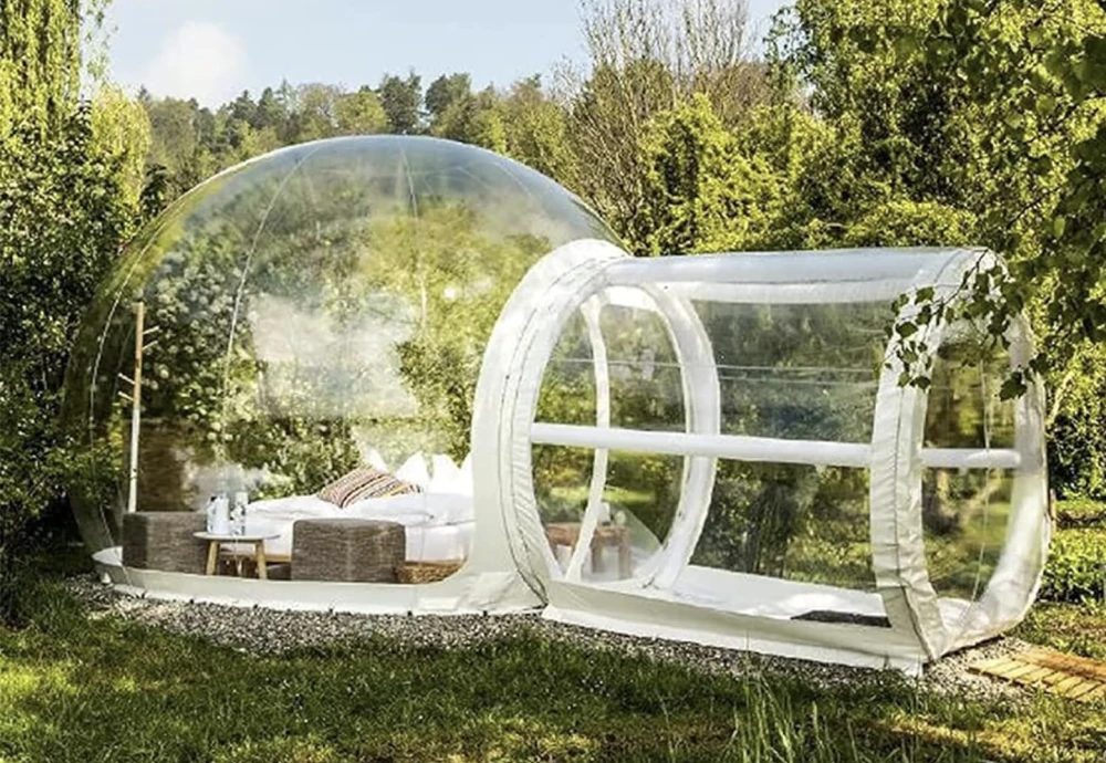 bubble tents glamping