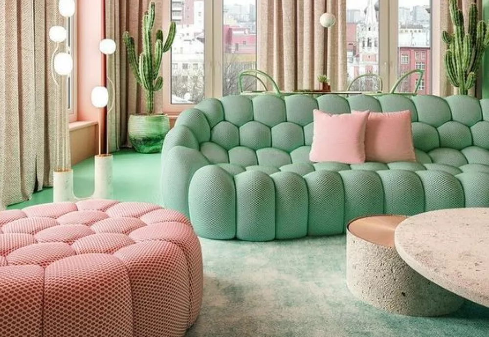 cloud couch green